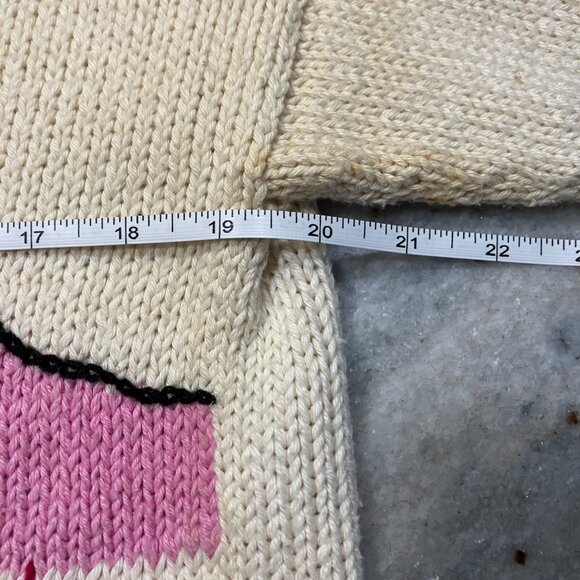 Peruvian Hand Decorated "Family" Sweater Size M/L EUC - Picture 12 of 12